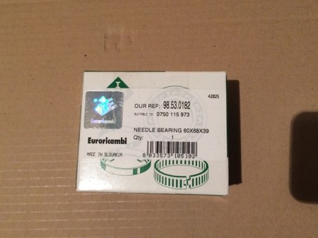 Подшипник роликовый игольчатый 60,0х68,0х39,0